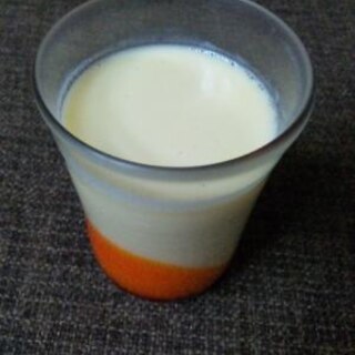 豆乳オレンジジュース